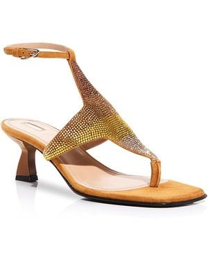 NODALETO Ankle Strap Sandals - Pink