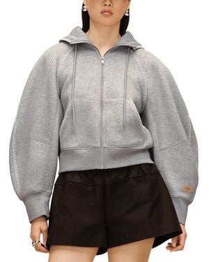 UGG Classic Full Zip Hooded Sweatshirt - Gray
