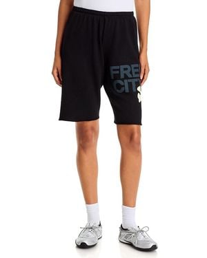 Freecity Cutoff Sweatshorts - Black