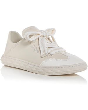 Jimmy Choo Diamond Light Flex Sneakers - White