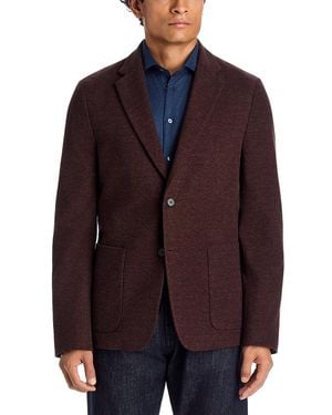 Theory Clinton City Knit Twill Jersey Jacket - Purple