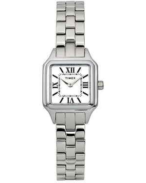 Timex Addison Watch, 23Mm X 23Mm - White