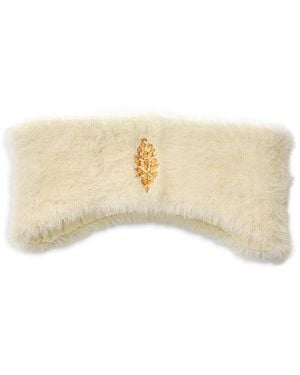 Free People Slopeside Faux Fur Headband - Natural