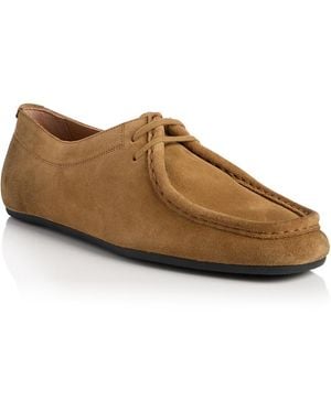 Jil Sander Hood Lace Up Loafers - Brown