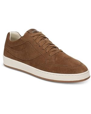 Vince Pacifico Suede Low Top Sneakers - Brown