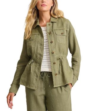 Tommy Bahama Two Palms Linen Jacket - Green