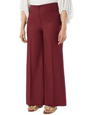 Marina Rinaldi Mrstempo Wide Leg Pants - Red