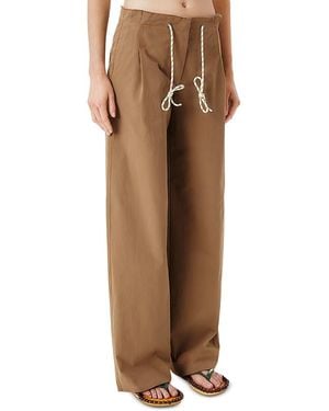 Tresser Straight Pants - Brown
