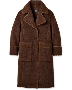 UGG Sema Fluff Coat - Brown