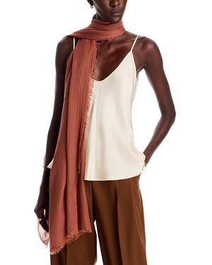 Echo Essential Modal & Silk Scarf - Natural