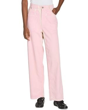 Marni Printed Low Rise Pants - Pink