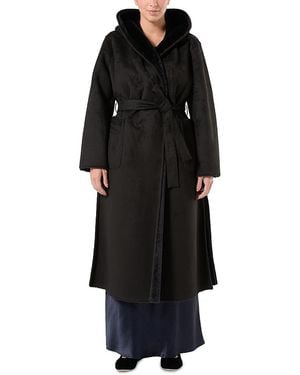 Marina Rinaldi Mrncosetta Reversible Coat - Black