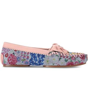 Kurt Geiger Beaded Moccasin Loafers - Multicolor