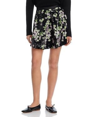 Essentiel Antwerp Embellished Miniskirt - Black
