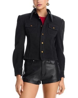 Willy Chavarria Denim Chavela Shirt - Black