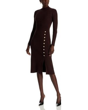 Tahari The Chaya Sweater Dress - Black