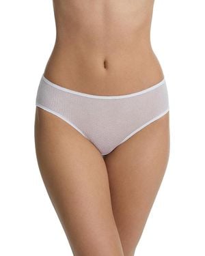 Skarlett Blue Jolie Sheer Lace Hipster - Brown