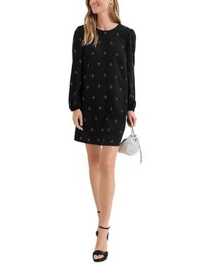 Phase Eight Lucia Hotfix Mini Dress - Black