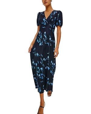 Rails Junia Puff Sleeve Dress - Blue