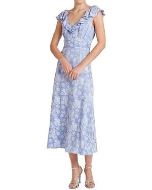 Temperley London Celine Dress - Blue