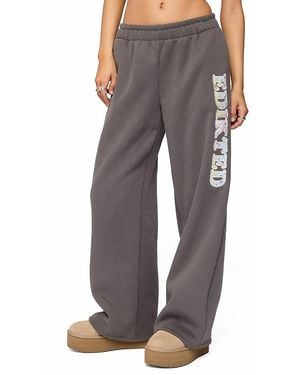 Edikted Mili Sweatpants - Gray