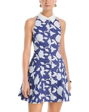 MILLY Maxine Mini Dress - Blue
