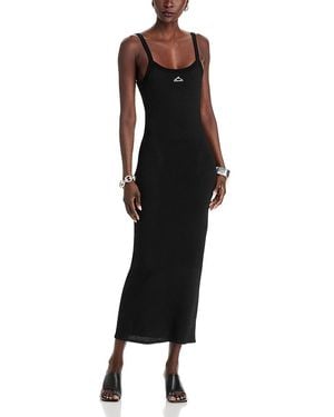 T By Alexander Wang Alexanderwang. T Cami Scoop Midi Dress - Black