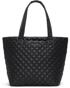 MZ Wallace Medium Metro Tote Deluxe - Black