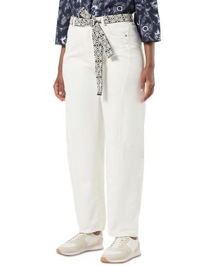 Marina Rinaldi Mrscarta Balloon Jeans - White