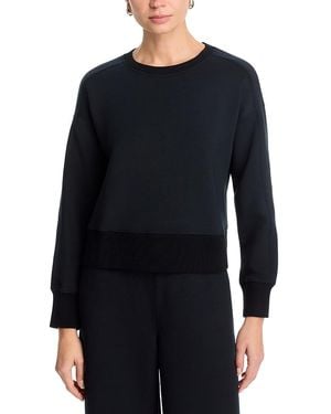 Spanx Airessentials Luxe Crew Sweatshirt - Black