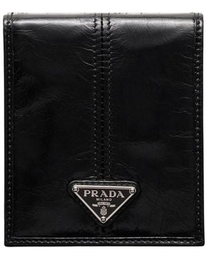 Prada Leather Wallet - Black