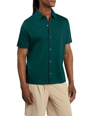 Ted Baker Fillipp Short Sleeve Regular Fit Shirt - Green