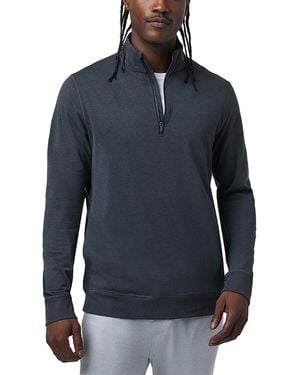 Vuori Coronado Half-Zip Sweatshirt - Blue