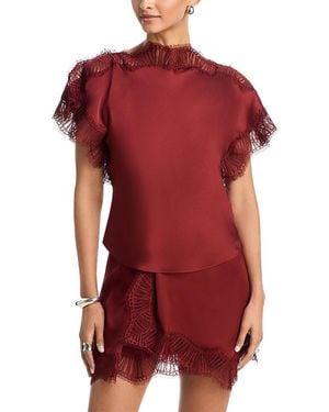 A.L.C. A. L.C. Luna Top - Red