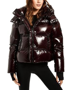 Sam. Jordy Hooded Puffer Coat - Black