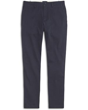 Mack Weldon Slim Fit Stretch Twill Chinos - Blue