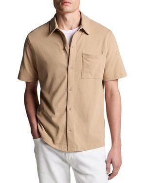 Vince Short Sleeve Pocket Shirt - Natural
