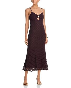 Bardot Karla Midi Dress - Red