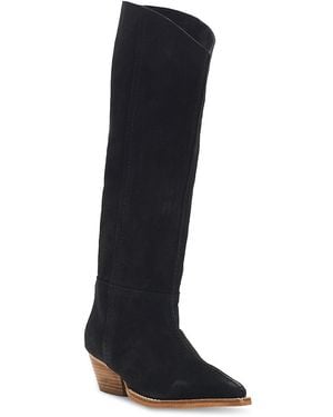 Free People Sway Low 2.0 Slouch Boots - Blue