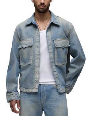 Hudson Jeans Long Sleeve Denim Jacket - Blue