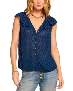Ramy Brook Silvia Blouse - Blue