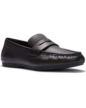 Fitflop Delicato Leather Loafers - Black