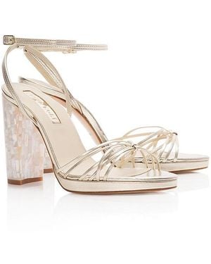 freya rose Bianca Strappy Sandal - Natural