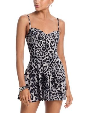 Norma Kamali Underwire Pickleball Dress - Black