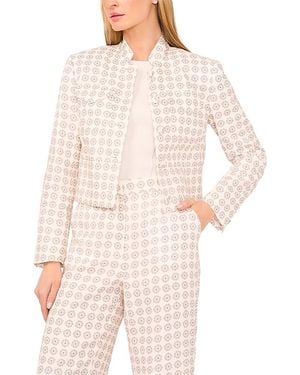 Ted Baker Cropped Linen Jacket - Natural