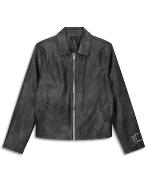 RTA Apollo Classic Fitted Jacket - Gray
