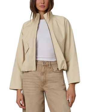 Joe's Jeans The Zip Bubble Jacket - Natural