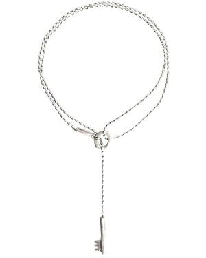 CXC Key Sliding Necklace - Metallic