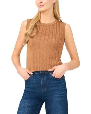 Ted Baker Shera Pointelle Stitch Tank - Blue