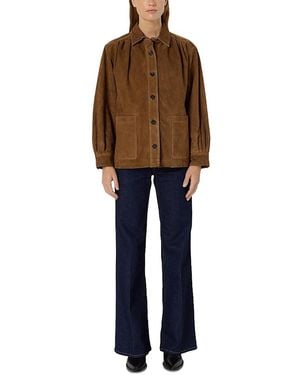 Gerard Darel Nomelie Suede Jacket - Multicolor